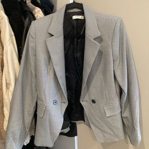 Women’s Mango Houndstooth Blazer
